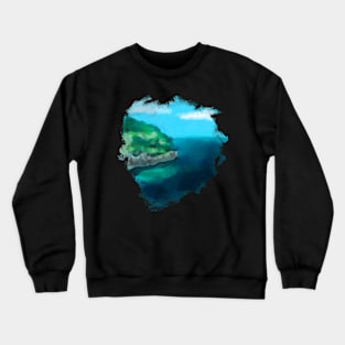 summer at the beach Crewneck Sweatshirt